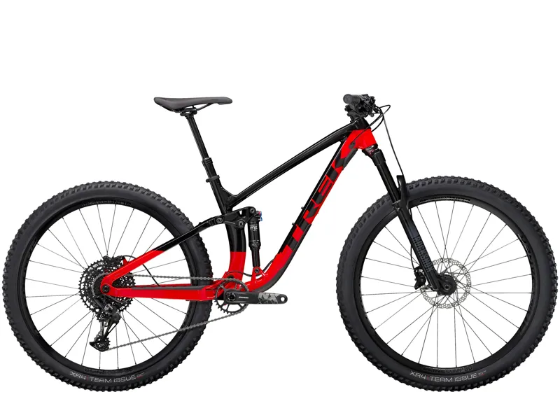 black and red mtb