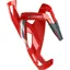 Elite Custom Race Resin Bottle Cage - Red/White