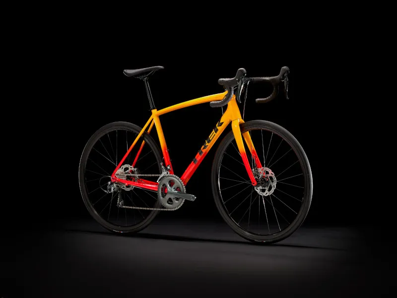 Trek Emonda ALR 4 Disc Road Bike 2022 - Red to Marigold