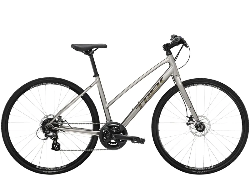 Trek FX 1 Disc Stagger Womens Hybrid Bike 2023 Gunmetal