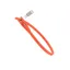 Hiplok Z-Lok Armoured Reuseable Tie Key Lock - Orange