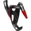 Elite Custom Race Resin Bottle Cage - Black/Red