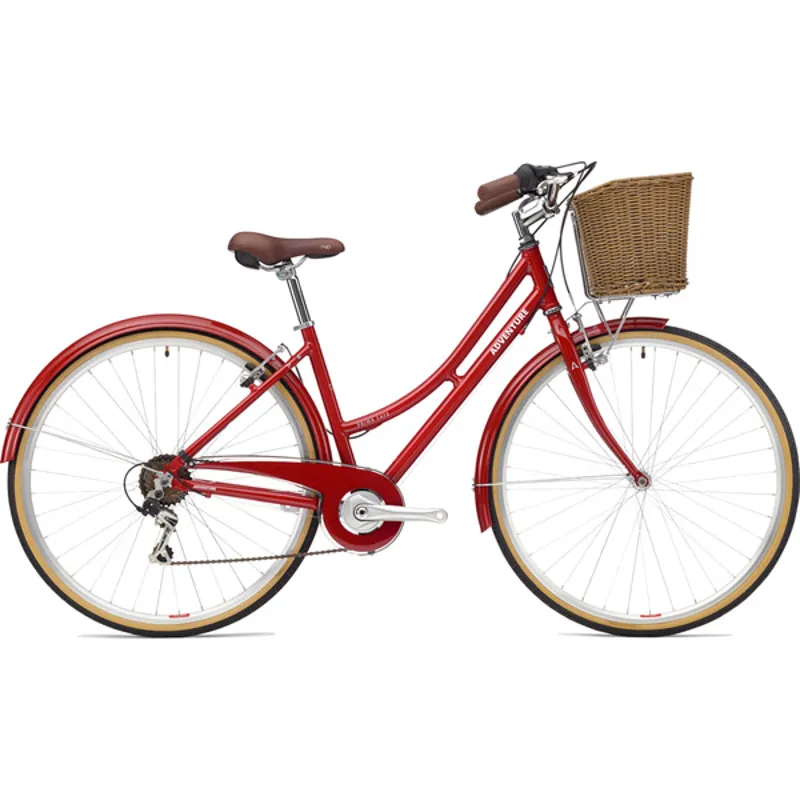 Adventure Prima Cafe Ladies City Bike 19 Red 339 99