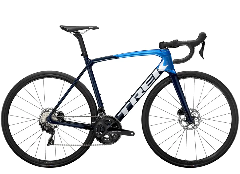 blue trek road bike